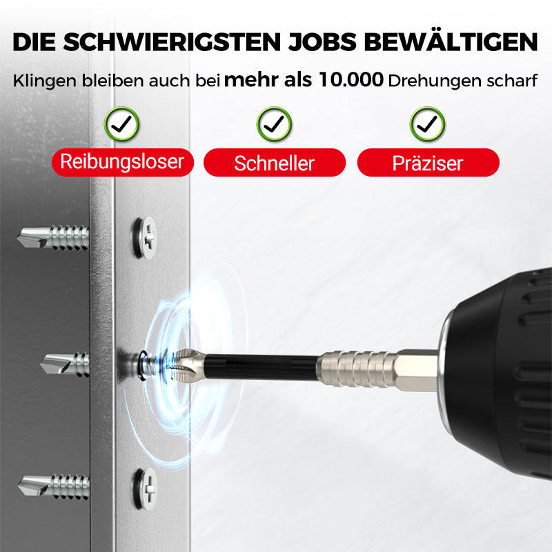 🔧 50% RABATT! ⚡ K5 Schlagbohrer-Bit-Set – Titanlegierung, stoßfest & hochmagnetisch – Ideal für Schrauber, Bohrer & Heimwerker-Projekte 🛠️