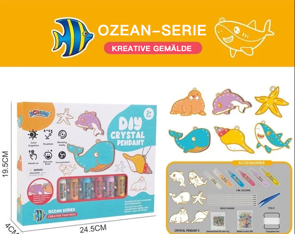 🎄50% Frühweihnachtsrabatt🎅DIY Kristall Malerei Kunst und Handwerk Set