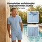 👕🏃 LIMITED-TIME 50% RABATT! Herren Sommer-Set – Polo & Shorts, leicht & sportlich ✨