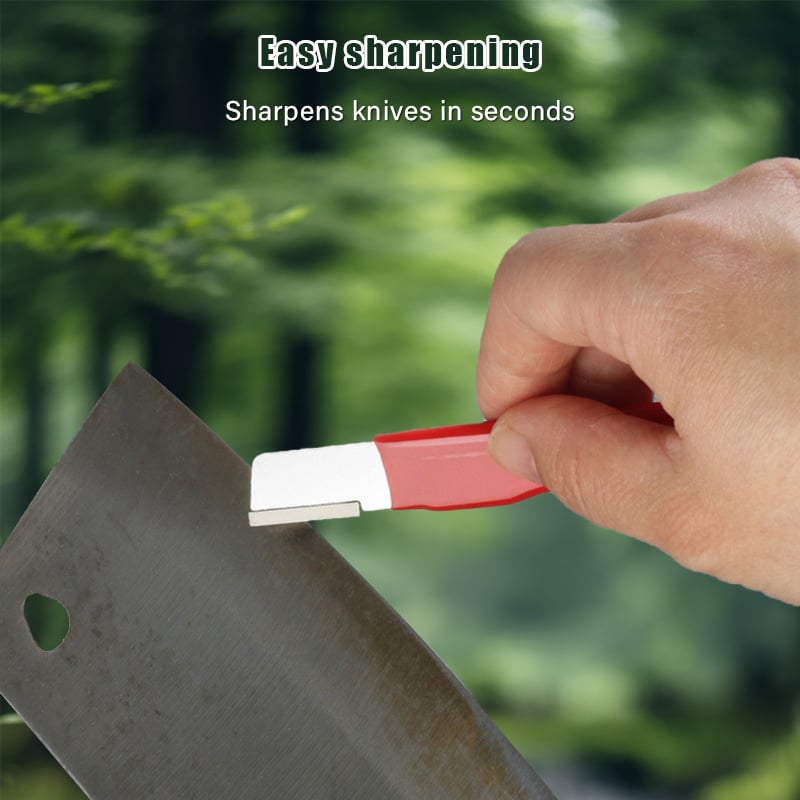 🔪 50% RABATT! ✂️ Tragbarer Gartenscheren-Schärfer – Schnell, einfach & vielseitig – Ideal für Messer, Scheren & Werkzeuge im Außenbereich 🌿
