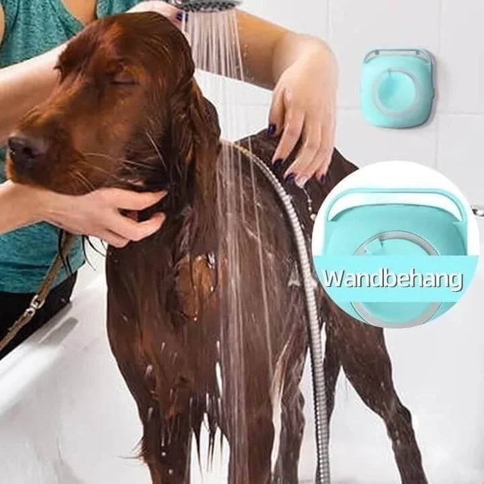 🐶Pferd Hund Katze🐱 Badebürste Massagehandschuhe Weicher Sicherheitskamm aus Silikon Haustierzubehör❤️