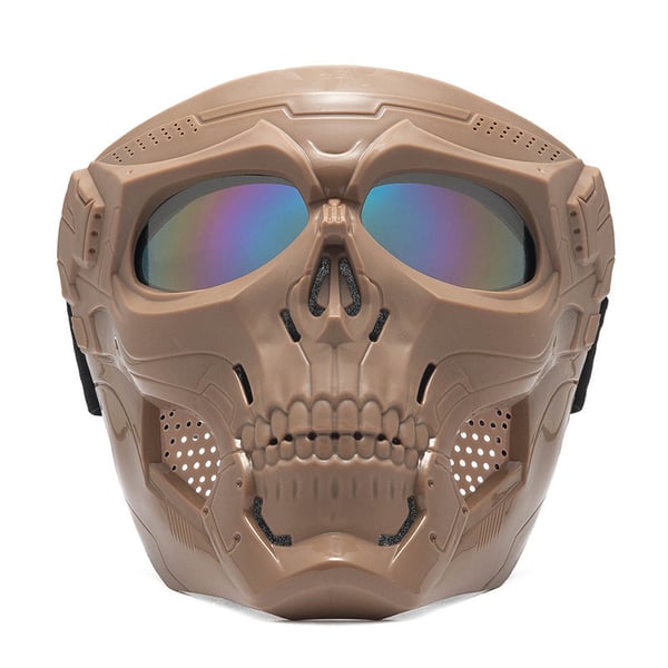 Schädel-Horror-Helm-Maske - 60% RABATT