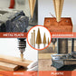 🔩✨ 50% RABATT! Titanbeschichtetes Pagoden-Bohrerset – Präzise, langlebig & ideal für Holz, Kunststoff & Metall ✨