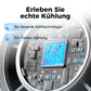 🧊❄️ SOMMERAKTION: −50% – NUR KURZE ZEIT! Mini Handventilator mit Eiskühlfunktion – 4000 mAh Akku, kompakt 183 mm, 3 Farben (Grau/Rosa/Weiß) – Perfekt für Strand, Büro & unterwegs ✨