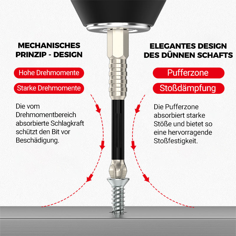 🔧 50% RABATT! ⚡ K5 Schlagbohrer-Bit-Set – Titanlegierung, stoßfest & hochmagnetisch – Ideal für Schrauber, Bohrer & Heimwerker-Projekte 🛠️