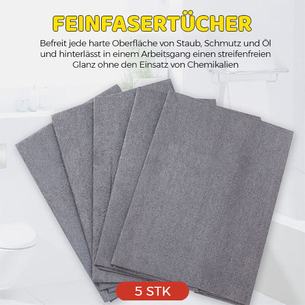 ✨5 Stück hochwirksame magische Reinigungstücher (extra dick)