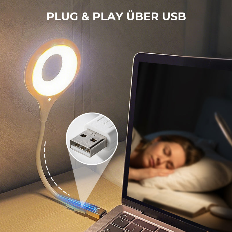 66% RABATT! 🚨🌙🔌Sprachgesteuerte LED-USB-Lampe