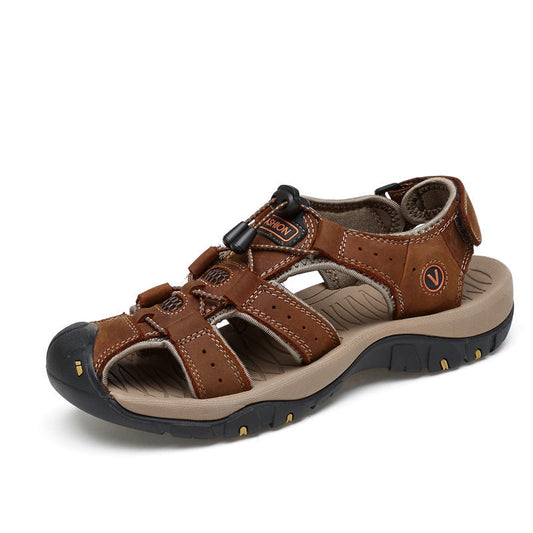 👡 50% RABATT! ☀️ Bequeme Outdoor-Strandschuhe aus Leder – Weich, atmungsaktiv & rutschfest – Perfekt für Strand, Spaziergänge oder den Alltag – stilvoll & langlebig 🏖️🦶✨