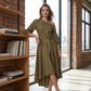 👗✨ ELEGANTES EINFARBIGES KLEID FÜR DAMEN – 50% RABATT! Zeitlose Eleganz, vielseitiger Schnitt & perfekt für Büro, Date oder festliche Anlässe