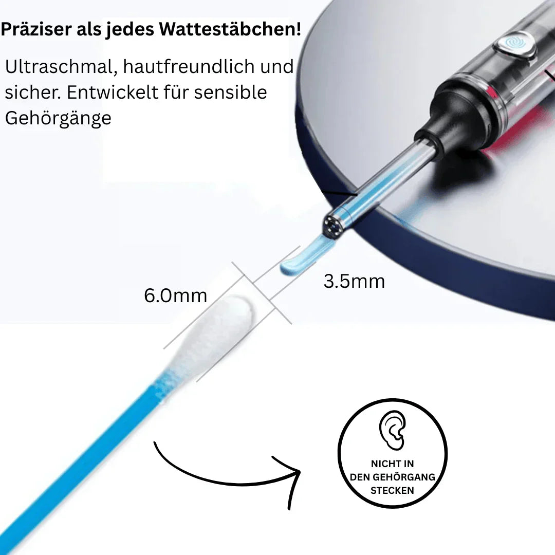 ✨✨🏆💥Intelligenter wasserdichter visueller Ohrenschmalzentferner