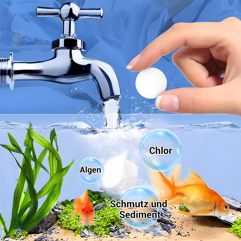💥♻️Kaufe 3 Erhalte 2 Gratis💧Leistungsstarke Wasserreinigungstablette für Aquarien