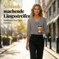 👚☀️ MID-SEASON SALE: −50% NUR FÜR KURZE ZEIT! Designer-Bluse für Damen – V-Ausschnitt, kurze Ärmel, lockere Passform & atmungsaktiv, ideal fürs Büro & warme Tage 👜✨