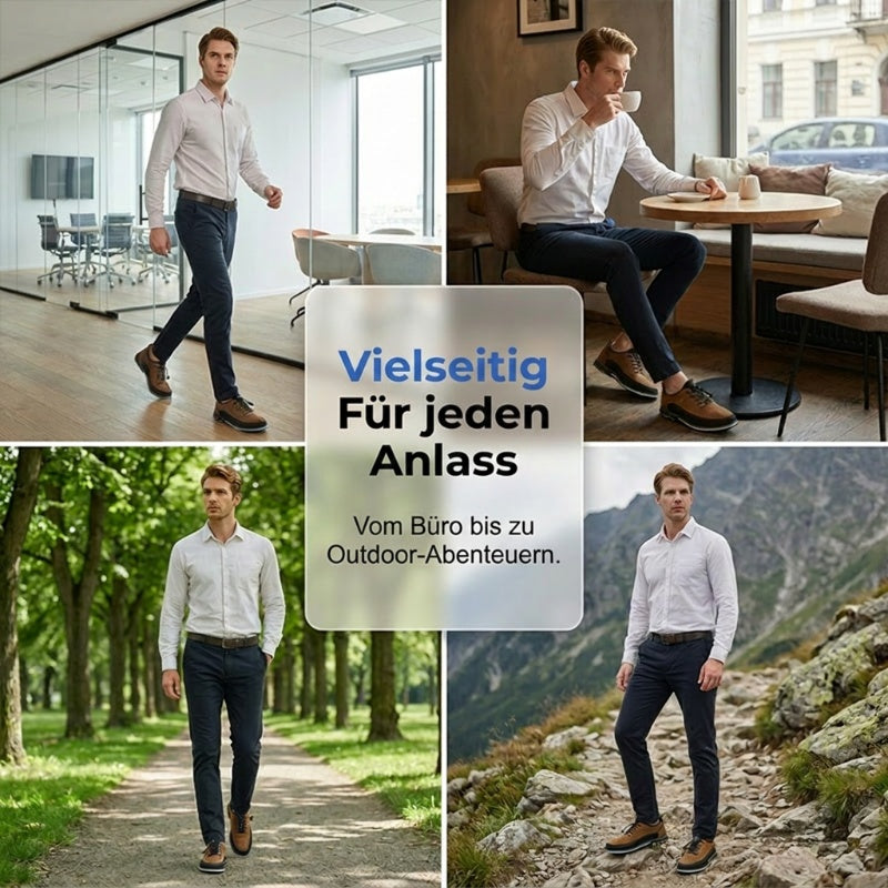 👞🔥 Klassisch modische Lederschuhe für Herren – 50% RABATT + KOSTENLOSER VERSAND! Elegant, vielseitig & perfekt für Büro, Business oder besondere Anlässe