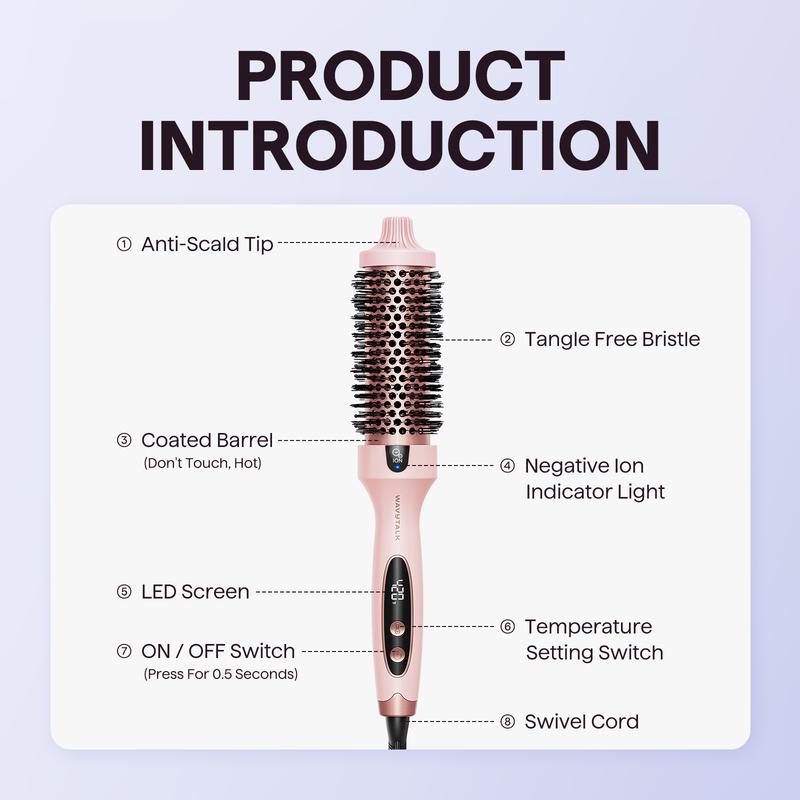 💇‍♀️✨ 50% RABATT + GRATIS VERSAND! Wavytalk Premium-Wärmebürste – Max. Volumen & traumhafte Wellen in 10 Min – Keramikbeschichtung, einstellbare Temp. 🔥