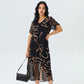 👗🌸 50% RABATT! Fließendes Maxikleid mit V-Ausschnitt und Print – Leicht, luftig & perfekt für warme Tage – die Antwort auf „Was soll ich morgen anziehen?“ ✨