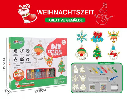 🎄50% Frühweihnachtsrabatt🎅DIY Kristall Malerei Kunst und Handwerk Set