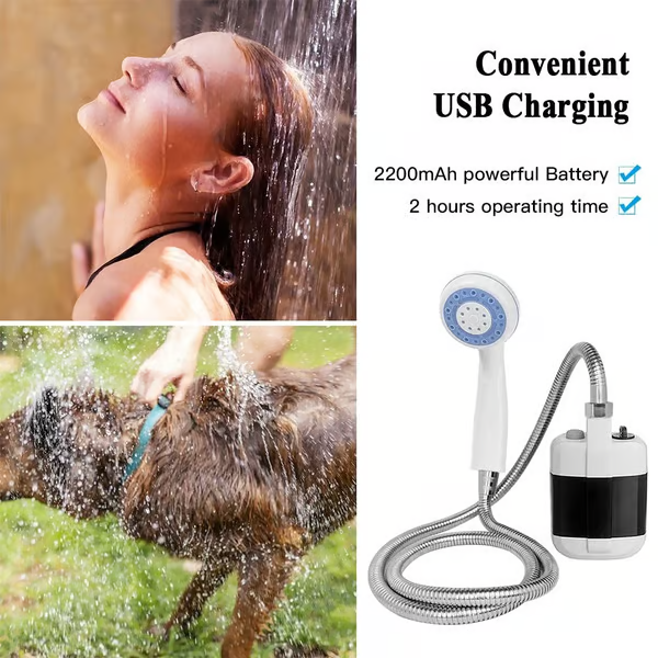 🎁⏳Begrenzte Zeit 50% Rabatt💥Tragbare Campingdusche