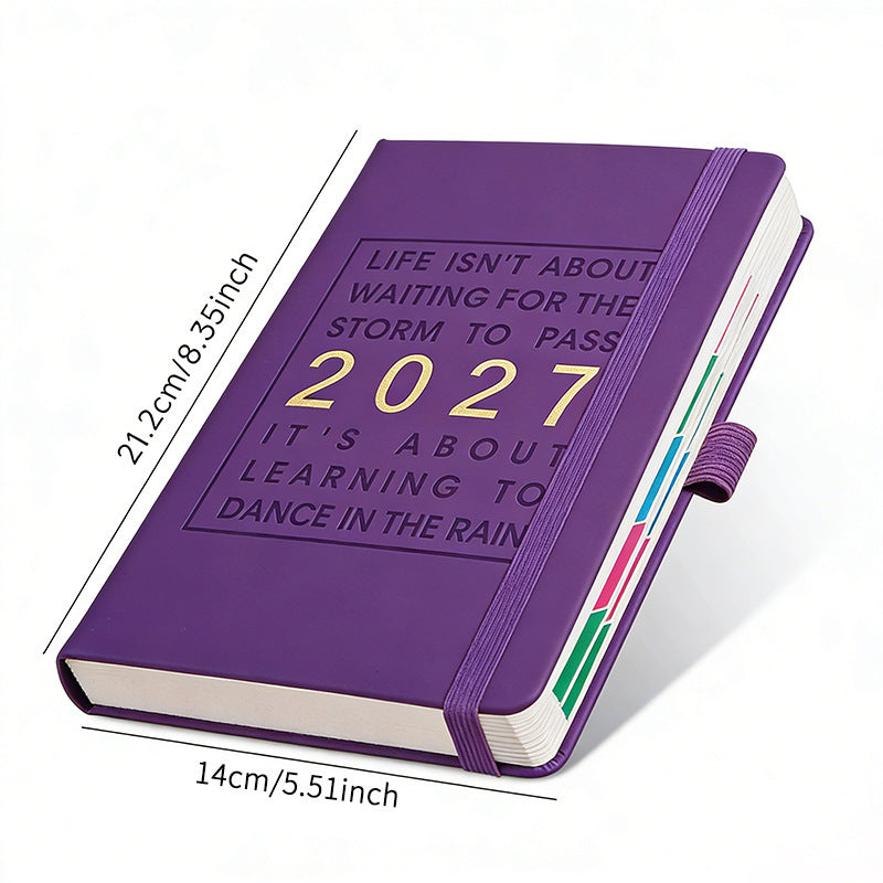 📅 50% RABATT JETZT! 📓 Kalender-Notizbuch 2027 – A5, ein Tag pro Seite, datiert – Ideal für tägliche Aufzeichnungen & zukünftige Planung ✨