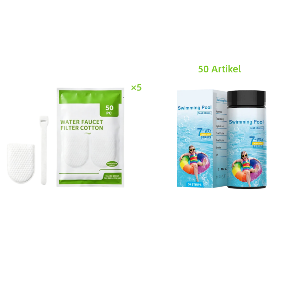 🔥 50 % RABATT! 💧 Spritzschutz-Küchenarmaturfilter zur Entfernung von Sedimenten und Rost☕🍲