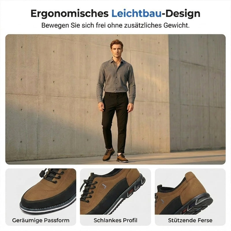 👞🔥 Klassisch modische Lederschuhe für Herren – 50% RABATT + KOSTENLOSER VERSAND! Elegant, vielseitig & perfekt für Büro, Business oder besondere Anlässe