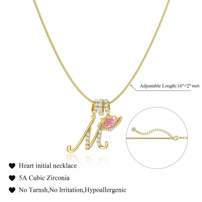 💖 LETZTER TAG – 50 % RABATT ✨ 3-lagige Anhänger-Halsketten mit Initialen A-Z 🎀 | Personalisiert & elegant