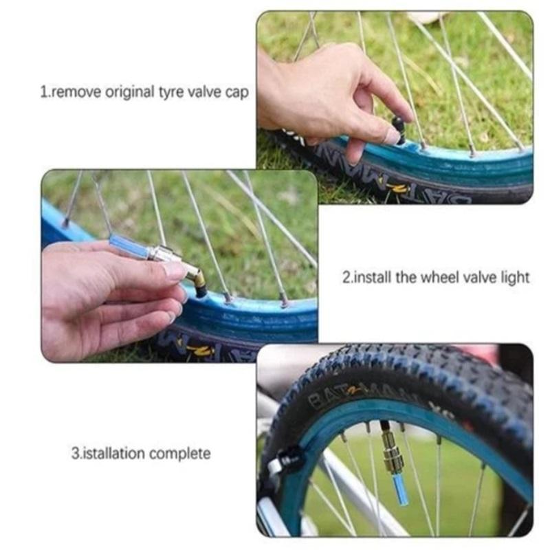 💧 50% RABATT! Wasserdichte LED-Radlichter – RGB-Speichenlicht, IPX6, USB-C, werkzeugfreie Montage, 30 Muster – Nachtsichtbarkeit & Style für Stadt-, MTB- & Falträder 🚲