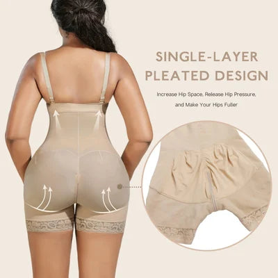 Body Shaper mit fester Bauchkompression und Po-Lifter