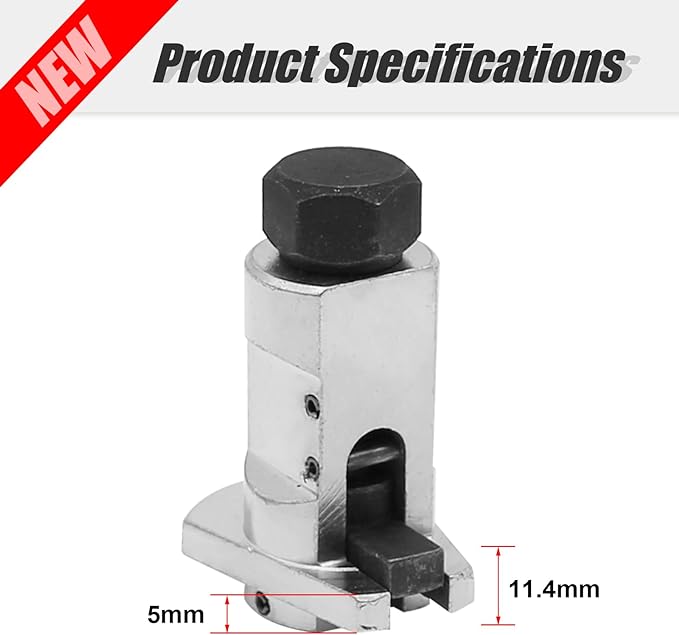 ❄️ Sommerfrische 50 % Rabatt!🔧Federbeinspreizer-Werkzeug – 17 mm Stoßdämpfer-Demontage-Stecknuss für Autowartung & DIY-Reparatur