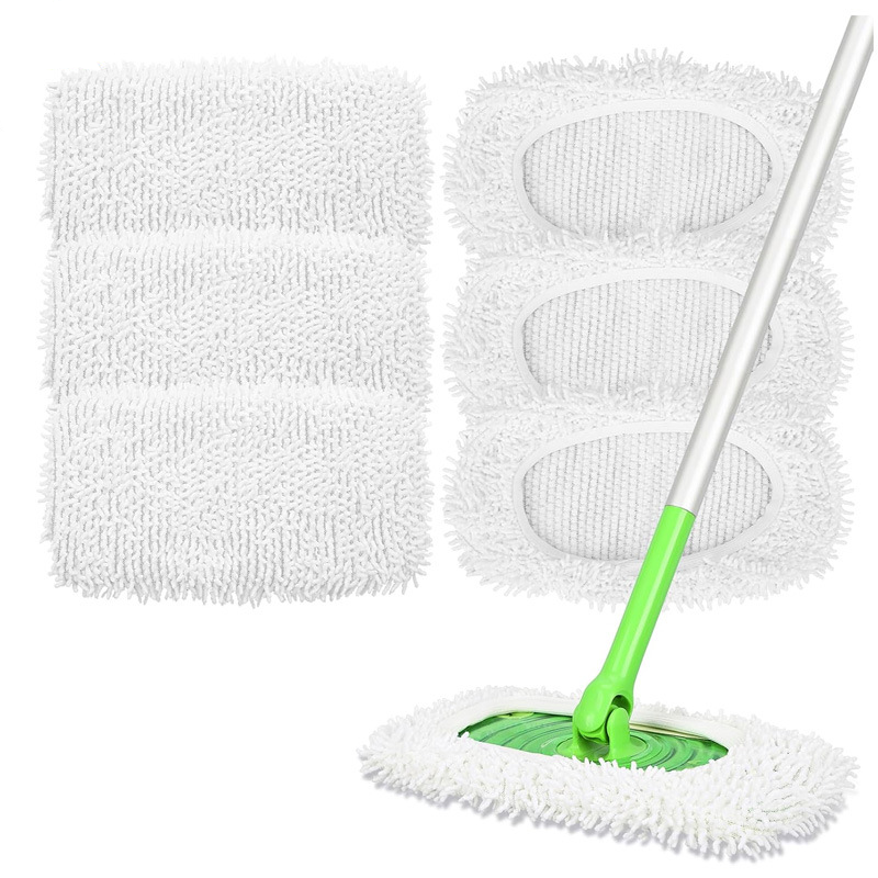 💦 Chenille Wiederverwendbare Mop Nachfüllpads für den Hausgebrauch