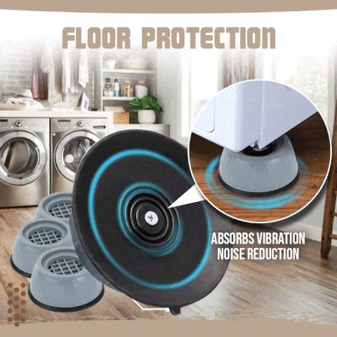 ✨ Letzter Tag 50% RABATT ✨🏡Anti-Vibrations-Waschmaschinenunterlage – Schützen Sie Ihre Böden und Ihre Nerven