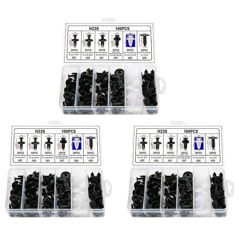 🔩⚙️ 50% RABATT! 100 Stück Expansionsschrauben-Set – Universell, stabiler Halt & einfache Montage – Perfekt für Regale, Schränke & Heimwerkerprojekte ✨