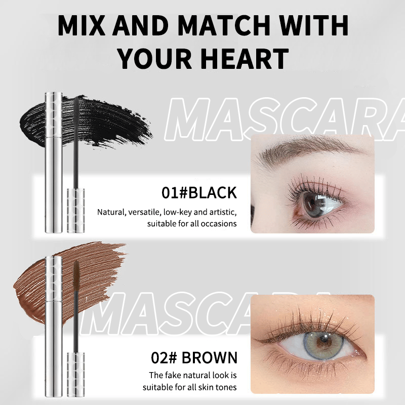 💄KAUFE 1, ERHALTE 1 GRATIS!! ✨ Wasserfeste, geschmeidige Mascara – langanhaltend, klumpenfrei und sorgt für natürliches Volumen für einen fantastischen Blick 👁️