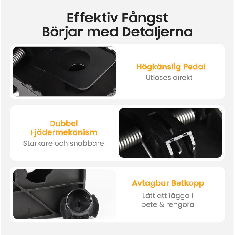 🥳HEISSER SALE 2026🥳💞50.000+ VERKAUFT!👵❤️ 50 % RABATT!  Leistungsstarke Mausefalle mit hoher Empfindlichkeit