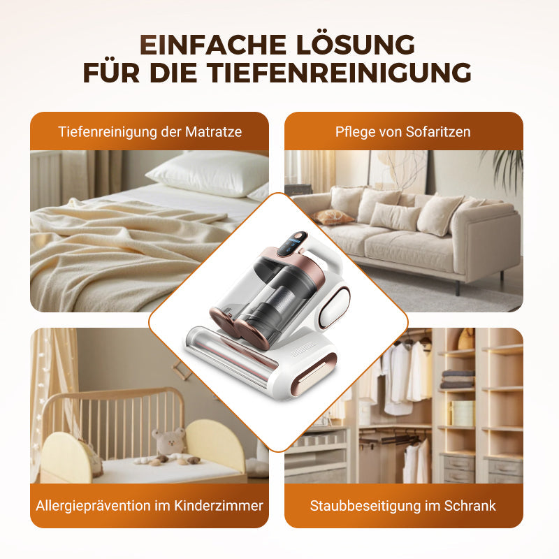 🛏️💨 55% Rabatt – Sakerplus UV-Bettstaubsauger! 💥✨ Mit starker Saugkraft & UV-Licht-Tiefenreinigung für hygienisch frische Matratzen. Jetzt Allergene, Hausstaubmilben & Co. einfach entfernen! ⏳Nur für kurze Zeit!