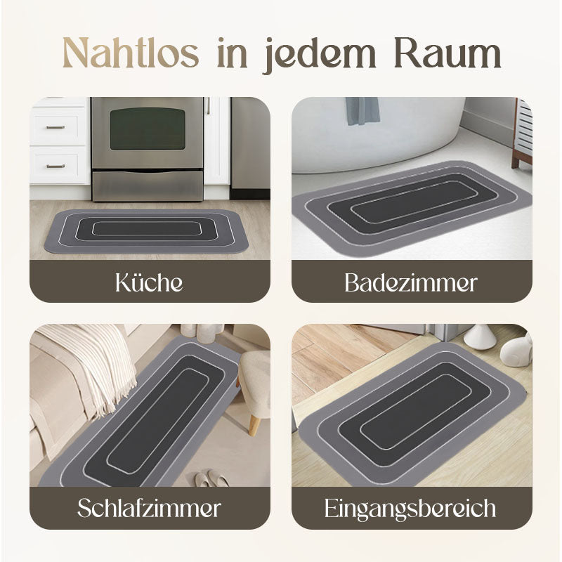 🔥 50% RABATT NUR HEUTE! 🏡 Rutschfeste Bodenteppiche mit Anti-Falten-Technologie - Perfekt für Wohnzimmer, Schlafzimmer & Büro ✨🧹