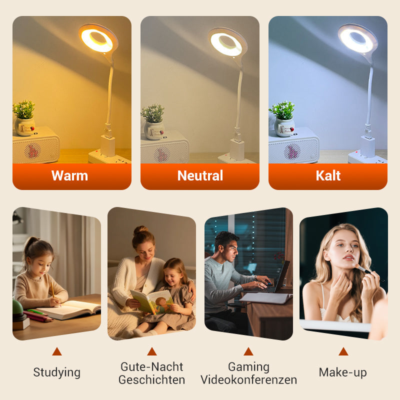 66% RABATT! 🚨🌙🔌Sprachgesteuerte LED-USB-Lampe