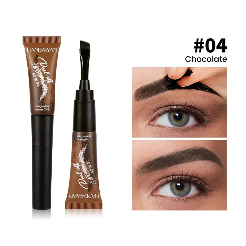 🎨 KAUFE 1, ERHALTE 1 GRATIS! ✨ Wasserfeste Augenbrauenfarbe – Deckt graue Härchen ab & leicht entfernbar – Perfekt für langanhaltendes, natürliches Augenbrauen-Make-up 🏆