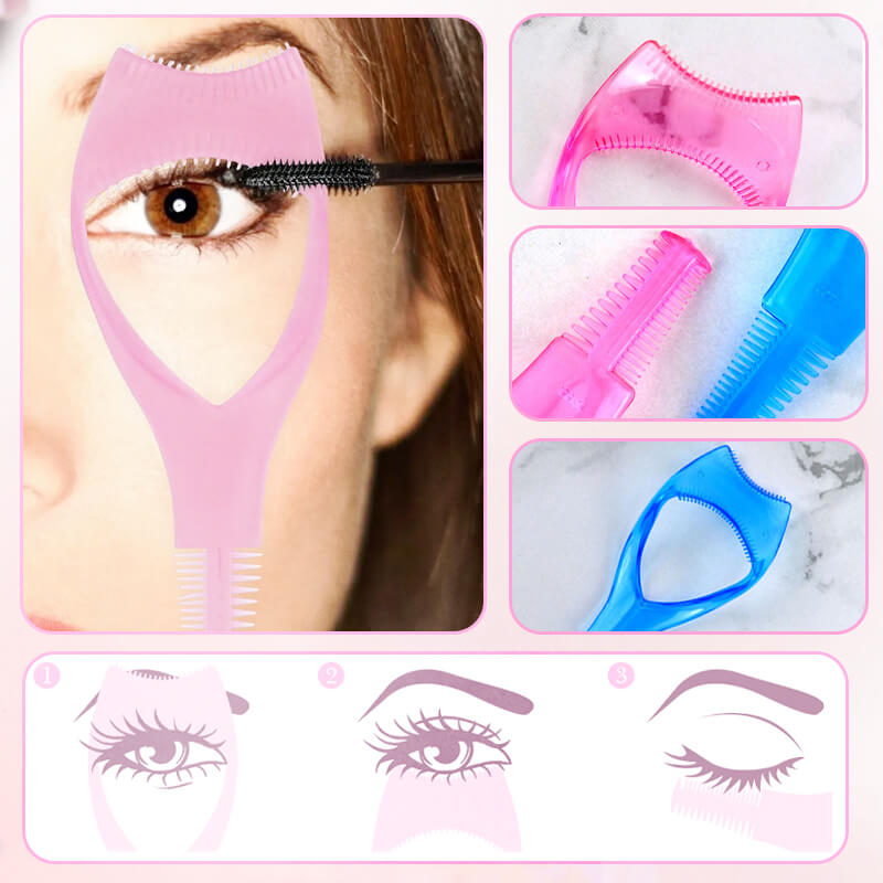 🎁 Kaufe 1, erhalte 1 gratis! 💖 3-in-1 Wimpern-Werkzeuge Mascara Shield – Perfekter Wimpernschutz