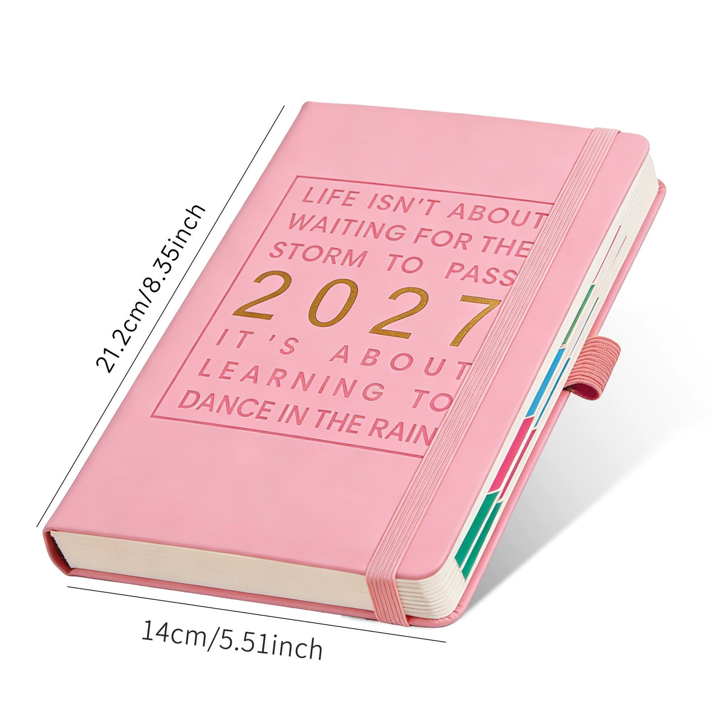📅 50% RABATT JETZT! 📓 Kalender-Notizbuch 2027 – A5, ein Tag pro Seite, datiert – Ideal für tägliche Aufzeichnungen & zukünftige Planung ✨