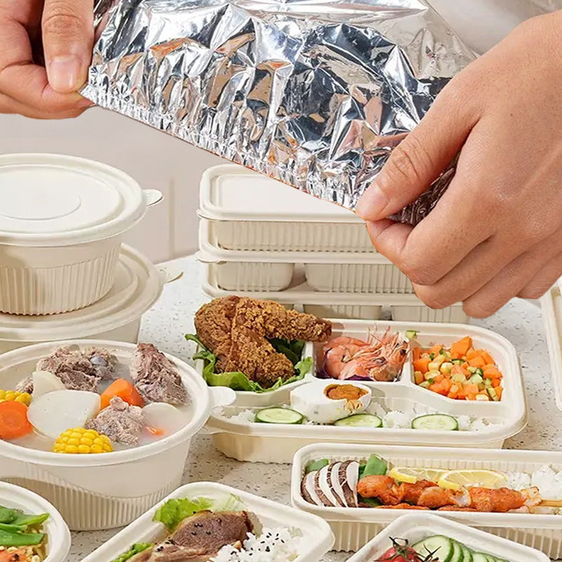 🧊🔥 50% RABATT! Intelligente Isolierhülle aus Aluminiumfolie – Hält Speisen länger warm, wiederverwendbar & perfekt für den täglichen Gebrauch und unterwegs 🍱✨