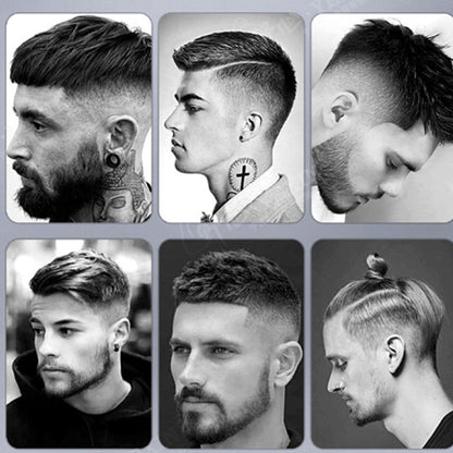 📢61% de réduction pour une durée limitée✨💇‍♂️ Ciseaux à cheveux numériques LCD✨
