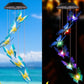 🦋✨ 50% RABATT! Kreative Solar-Windspiele mit Vogeldesign – Verschönern Sie Ihren Garten mit magischem Licht & sanftem Klingen ✨