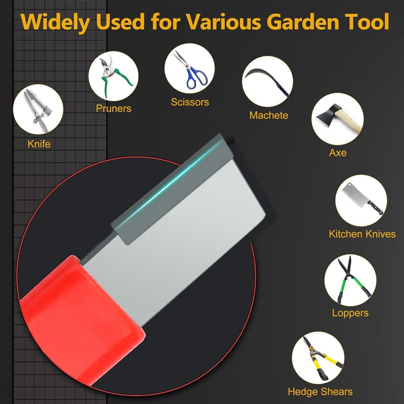 🔪 50% RABATT! ✂️ Tragbarer Gartenscheren-Schärfer – Schnell, einfach & vielseitig – Ideal für Messer, Scheren & Werkzeuge im Außenbereich 🌿