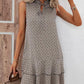 👗🎉 LETZTER TAG DER AKTION: 50% RABATT! Damenkleid mit Schleife und geometrischem Muster – Elegant, feminin & perfekt für festliche Anlässe ✨