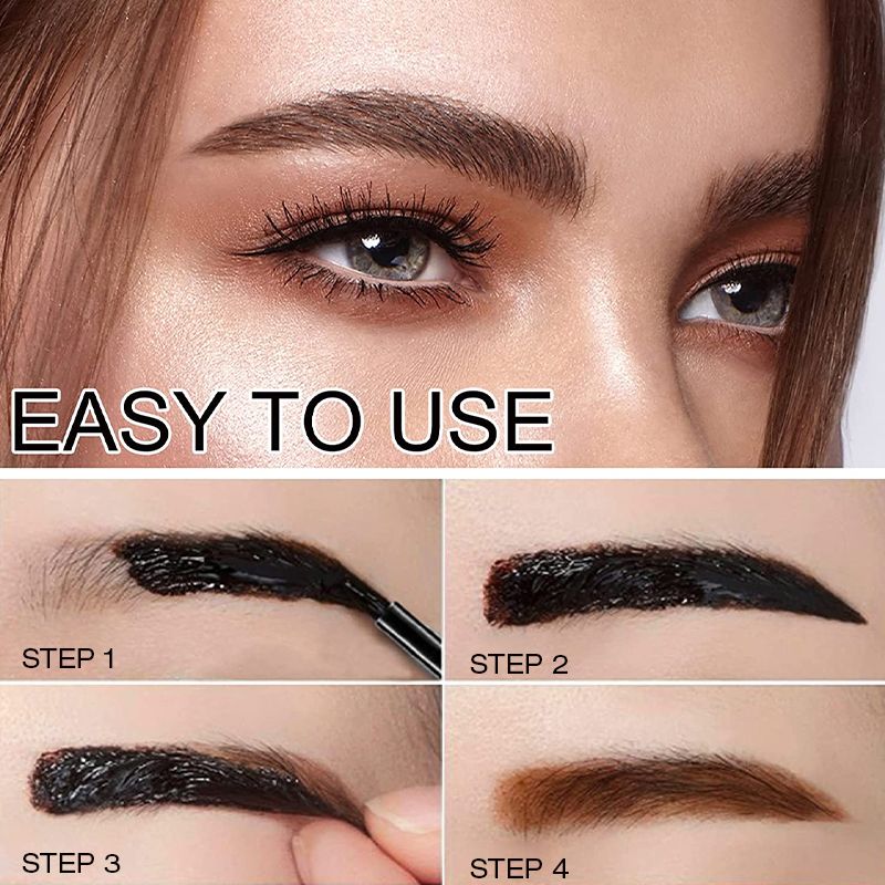 📢Kaufen Sie 1 und erhalten Sie 1 gratis🌸Natural Long-lasting Tear-off Eyebrow Gel🌸