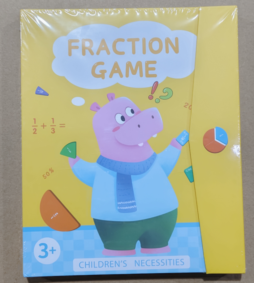 🧩 🎨 Magnetisches Bruchpuzzle für Kinder – Fördert Feinmotorik, Buntes Design & Sicheres Spielen ✨