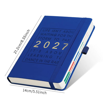 📅 50% RABATT JETZT! 📓 Kalender-Notizbuch 2027 – A5, ein Tag pro Seite, datiert – Ideal für tägliche Aufzeichnungen & zukünftige Planung ✨