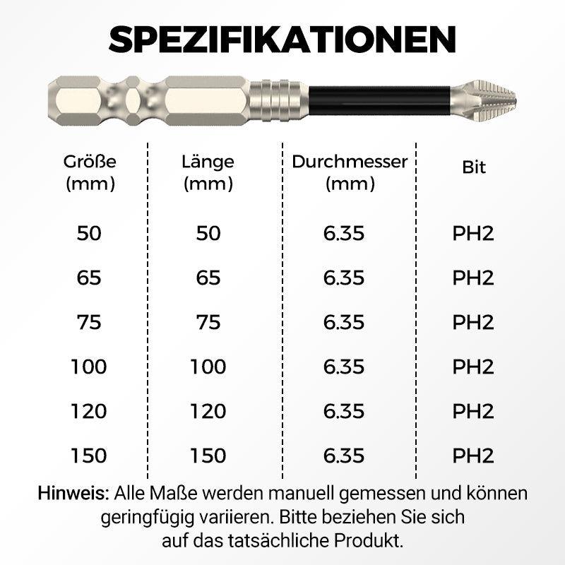 🔧 50% RABATT! ⚡ K5 Schlagbohrer-Bit-Set – Titanlegierung, stoßfest & hochmagnetisch – Ideal für Schrauber, Bohrer & Heimwerker-Projekte 🛠️