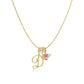 💖 LETZTER TAG – 50 % RABATT ✨ 3-lagige Anhänger-Halsketten mit Initialen A-Z 🎀 | Personalisiert & elegant