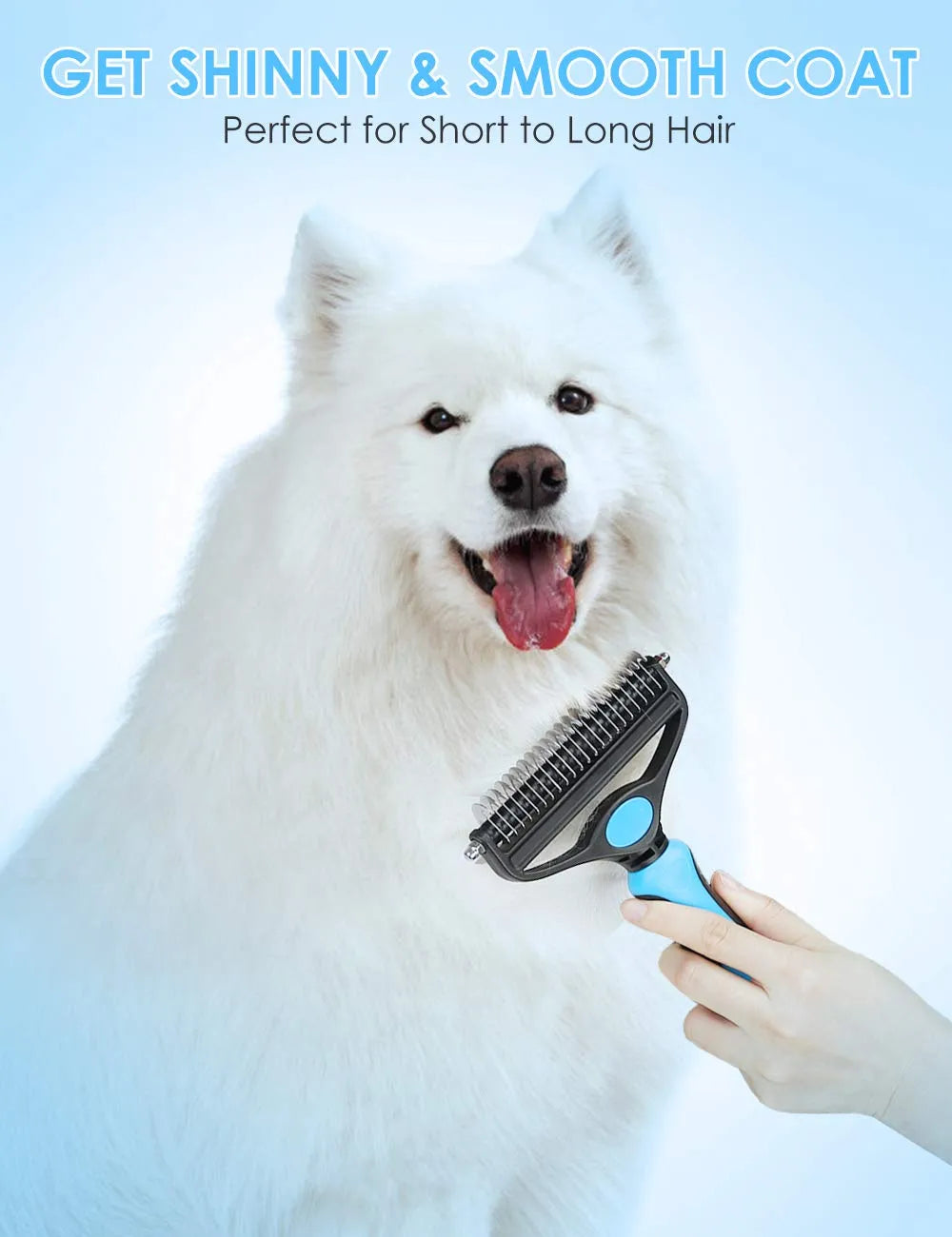 🐶🐱 KAUFE 2, ERHALTE 1 GRATIS! Professionelles Enthaarungs-Tool für Hunde & Katzen – Entfernt lose Haare effektiv, sanft zur Haut & einfache Reinigung ✨